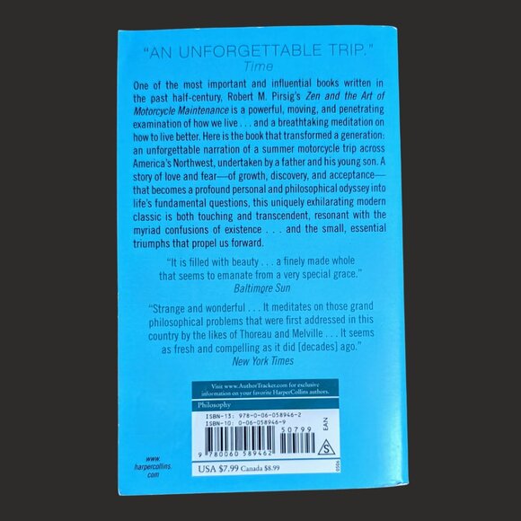 Zen and the Art of Motorcycle Maintenance: An Inquiry into Values - Picture 3 of 3